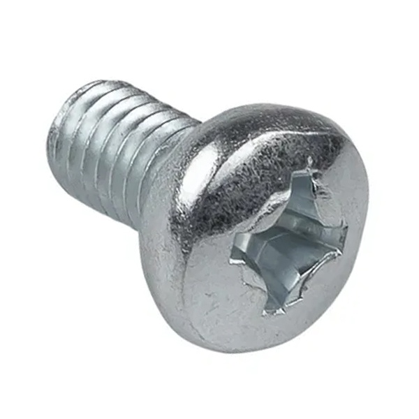 Винт EKF М6x16 мм с полукруглой головкой [200шт/уп]