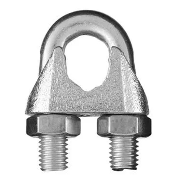 Зажим для троса EKF стальной DIN 741 (6 мм) хомут