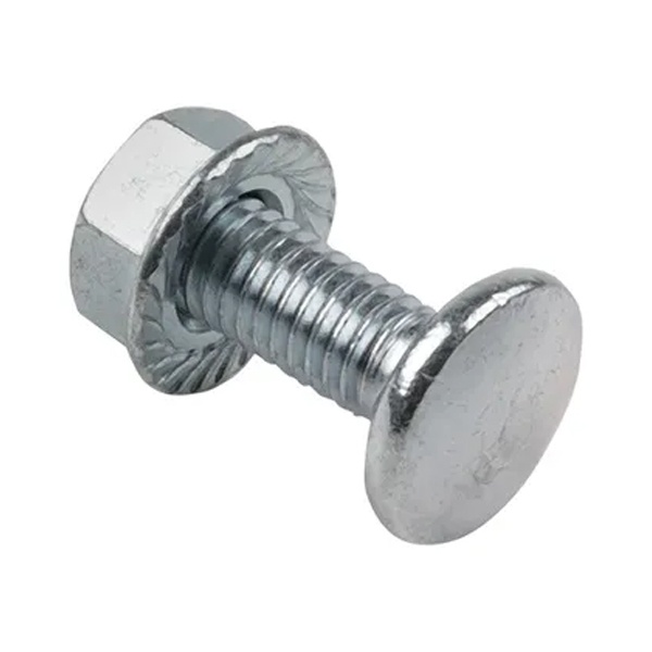 Комплект соединительный EKF 6х16 мм (винт М6+Гайка EKF) [200шт/уп]