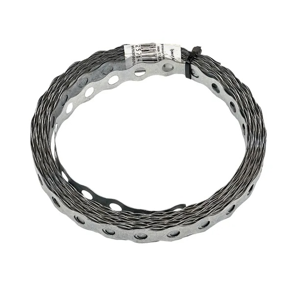 Лента EKF перфорированная 20х0,55 мм монтажная прямая [10 м/уп]