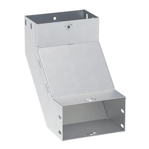 Угол вертикальный EKF 90 град. внутренний для металлического лотка 100х300 толщина 0,8 мм