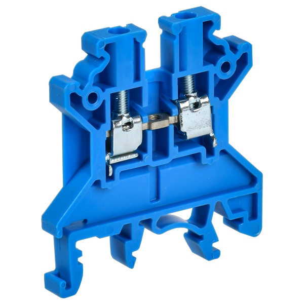 Колодка клеммная ИЭК CTS 2,5мм2 синяя