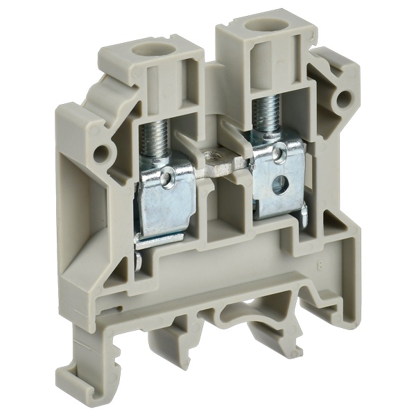 Колодка клеммная ИЭК CTS 6мм2 серая