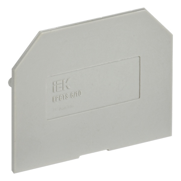 Заглушка ИЭК для CTS 6/10мм2 серая