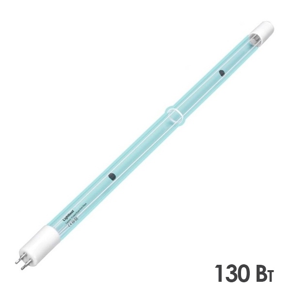 Лампа амальгамная LightBest GPHVA 860T5L/4 130W 1,5A (NNI 125/84 XL, P-15130H)