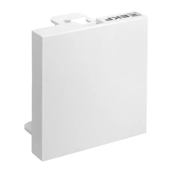 Заглушка EKF C-Line 2 модуля белая