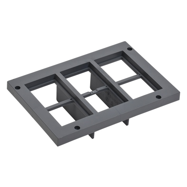 Рамка приборная ИЭК ONFLOOR PRIMER на 12 модулей 45х22,5мм для лючка 24P