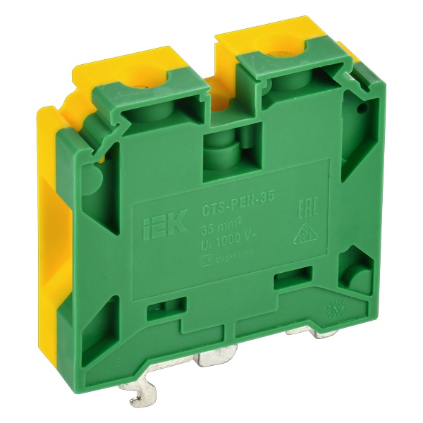 Колодка клеммная ИЭК CTS-PEN земля монтаж неск. напр. 35мм2