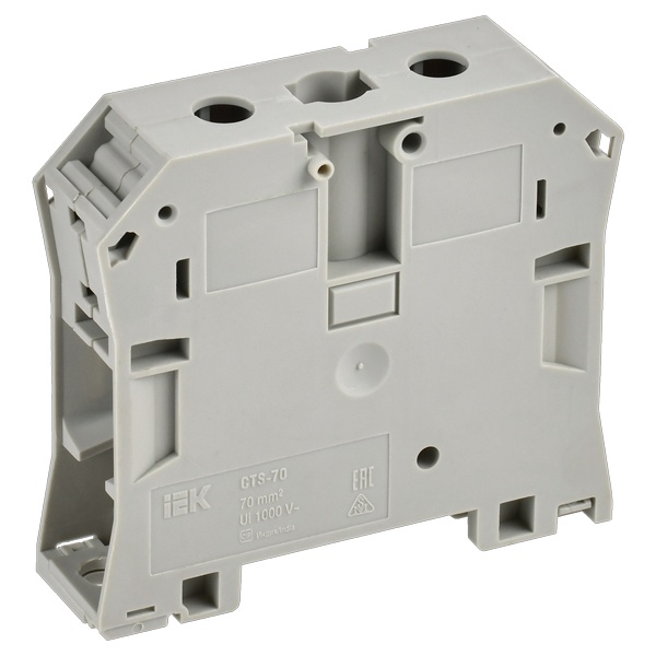 Колодка клеммная ИЭК CTS 70мм2 серая