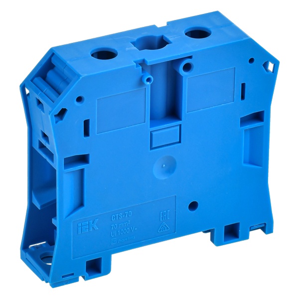 Колодка клеммная ИЭК CTS 70мм2 синяя