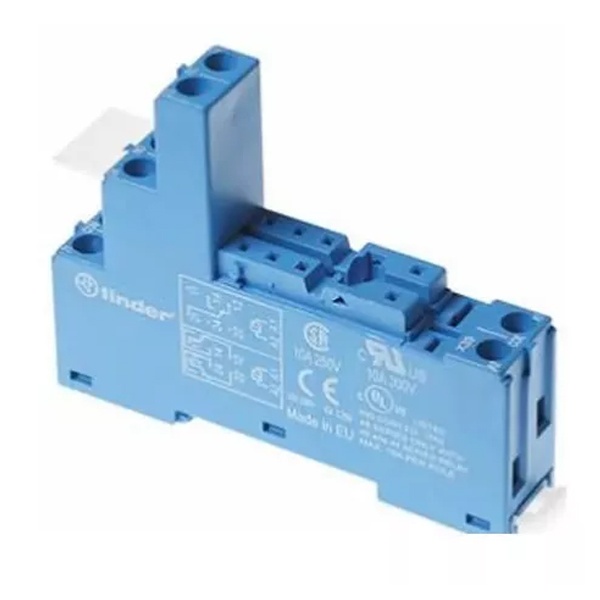 Розетка Finder для реле 40.31 и модуля 99.02/86.30 винтовые фиксатор пластиковый