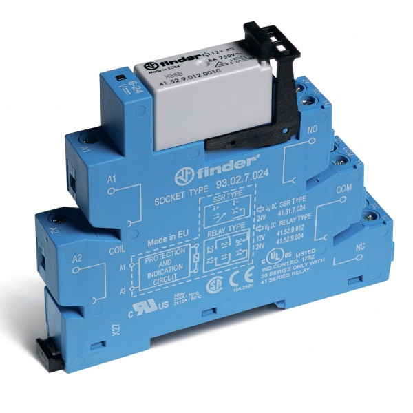 Интерфейсный модуль Finder (41.52.9.110.0010+93.02.8.230) 2CO 8A AgNi 230-240В AC