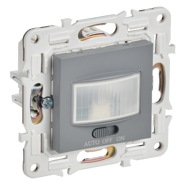 Датчик движения ИЭК SKANDY SK-S01Gr 500Вт ИК встраиваемый IP20 серый