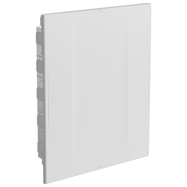 Щит встраиваемый пластиковый ИЭК KREPTA 5 ЩРВ-П-24 24 модуля (2х12) с белой дверкой IP40