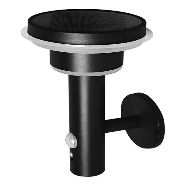 Светильник Endura Led Style Solar Sensor Wall 2Circle 6W 3000K 400Lm на солнечной батарее Black IP44