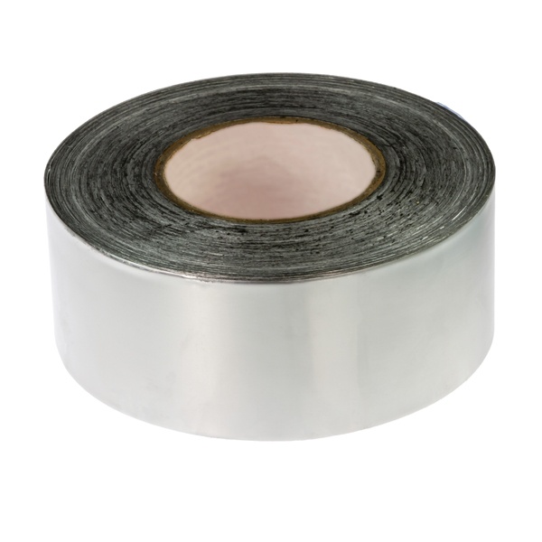 Алюминиевая клейкая лента Деви повышенной прочности и адгезии (0,06 х 50м)