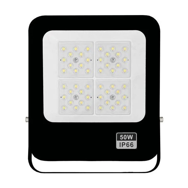 Прожектор светодиодный Foton FL-LED Light-PAD 50W DW 5000K 5000Lm 60° IP66 черный 190x210x41mm