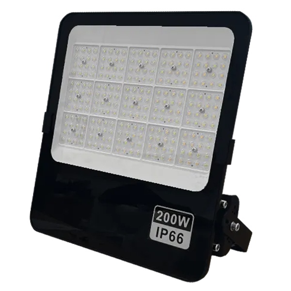 Прожектор светодиодный Foton FL-LED Light-PAD 200W DW 5000K 20000Lm 60° IP66 черный 325x360x50mm