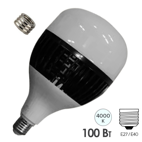 Лампа светодиодная Foton FL-LED T130 100W 4200K 180-220V E27-E40 10000Lm D130x224