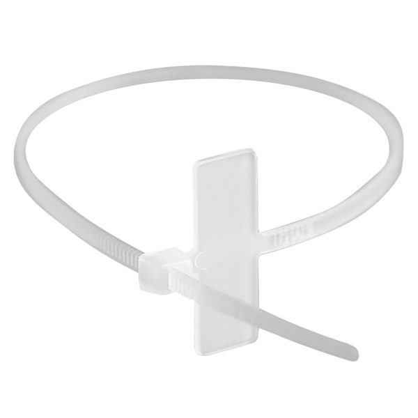 Хомут P6.6 DKC маркировочный 2,5х100мм табличка 7,8х24,5 белый [упаковка 100шт]