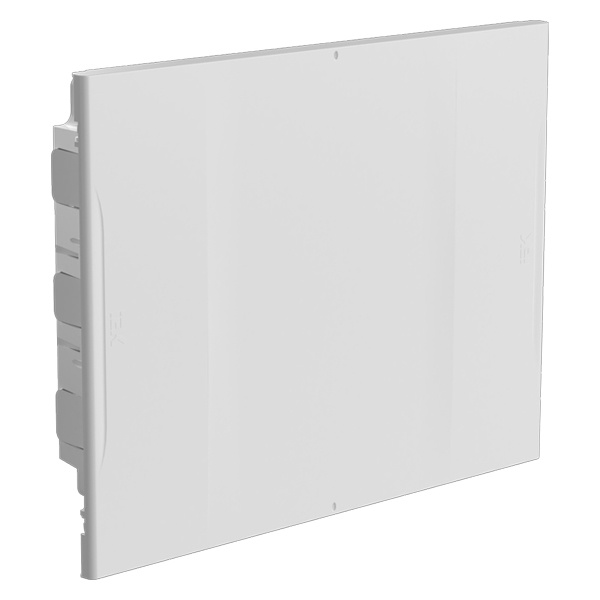 Щит встраиваемый пластиковый ИЭК KREPTA 5 ЩРВ-П-12 12 модулей с белой дверкой IP40