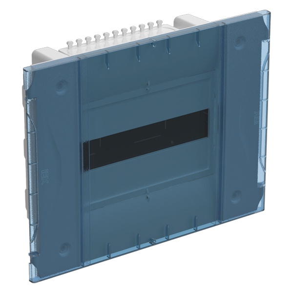 Щит встраиваемый пластиковый ИЭК KREPTA 5 ЩРВ-П-12 12 модулей с прозрачной дверкой IP40