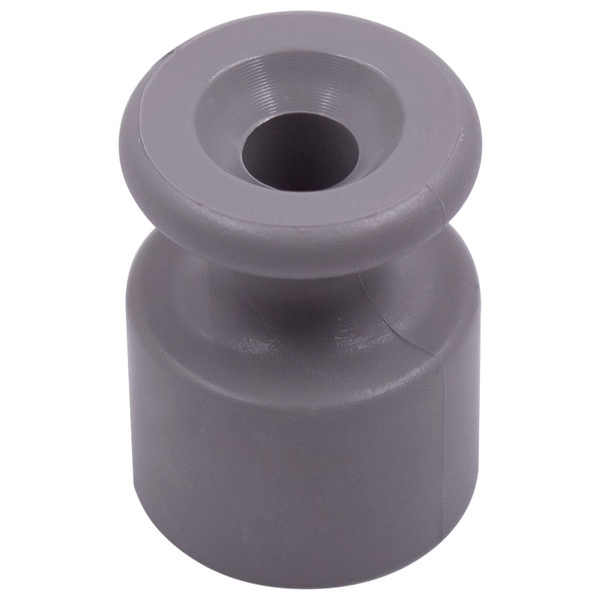 Изолятор Bironi пластиковый титан [упак. 10шт]