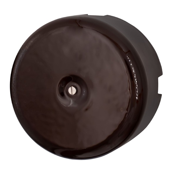 Накладная коробка распределительная Bironi Лизетта D90х60мм Bironi Лизеттакерамика коричневый