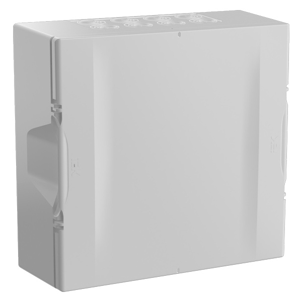 Щит навесной пластиковый ИЭК KREPTA 5 ЩРН-П-12 12 модулей с белой дверкой IP40 белый (электрический шкаф)