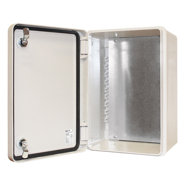 Щит антивандальный навесной  TDM GRP ЩПМП-1-1 (400х300х170) с монтажной панелью IP66 IK10 -50С/+70С