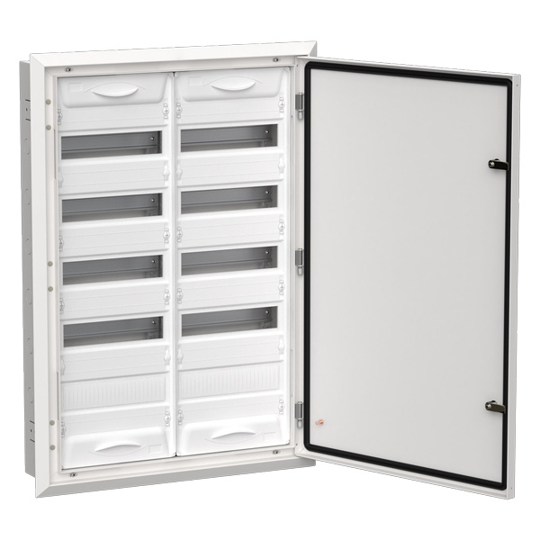 Щит металлический встраиваемый ИЭК TITAN5 ЩРв-120 120(2х5х12) модулей 880х625х130 IP31 белый