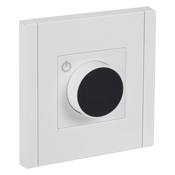 Термостат электронный с индикацией ИЭК FORTE&PIANO FP252 с датчиком 2,4м белый