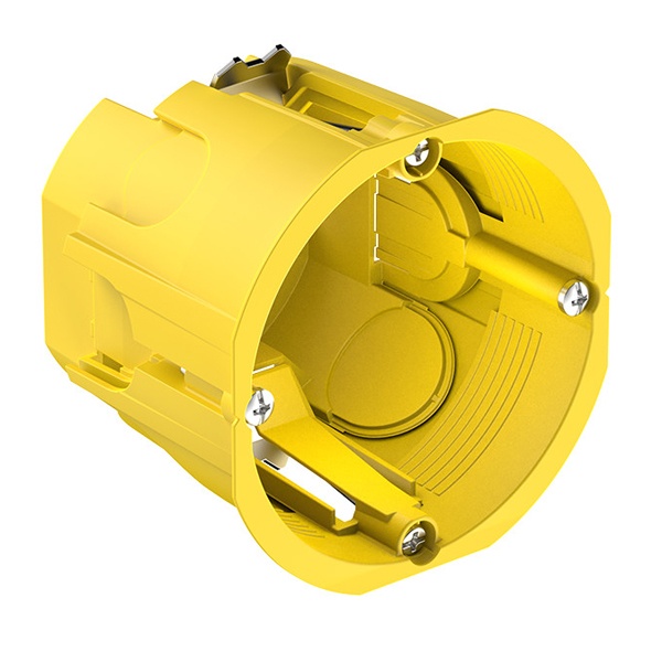 Коробка установочная Systeme Electric d 65 глубина 60 мм подрозетник для гипсокартона [уп. 120шт]