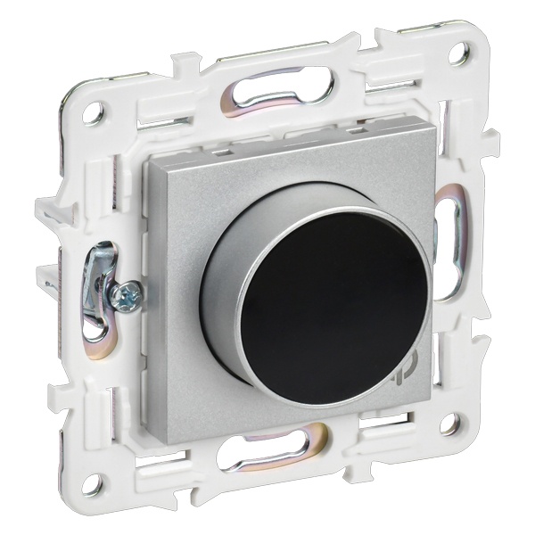 Термостат электронный с индикацией ИЭК SKANDY SK-T01S серебряный