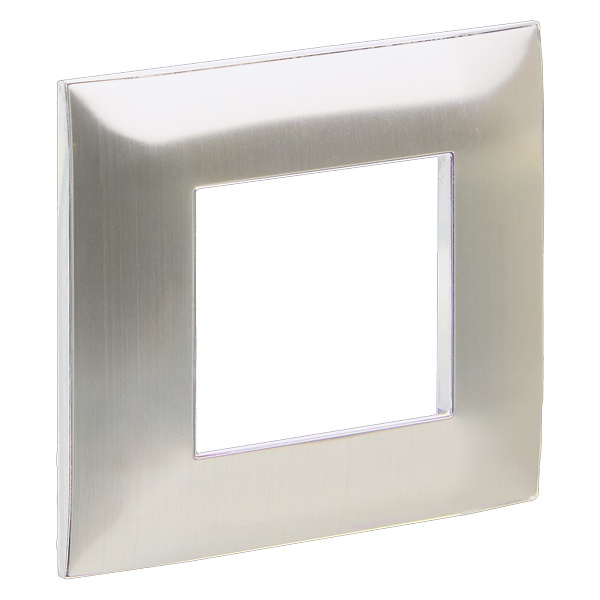 Рамка 1 пост ИЭК SKANDY SK-F31N металл никель