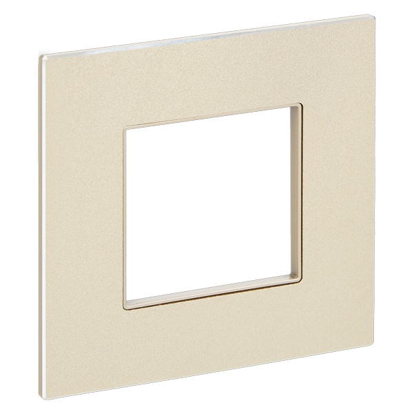 Рамка 1 пост ИЭК SKANDY SK-F31Sh металл шампань