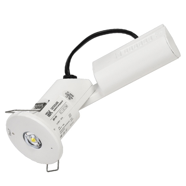 Светильник светодиодный аварийный ИЭК ДПА 060 3W 6500K 220V непостоянное действие 3 часа IP20