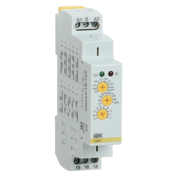 Реле времени многофункциональное ИЭК ORT 1CO 1c-10 дней 230В AC