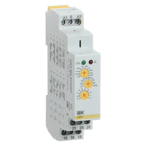 Реле времени многофункциональное ИЭК ORT 2CO 1c-10 дней 230В AC