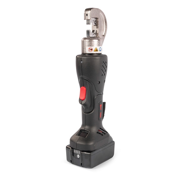 Пресс гидравлический КВТ аккумуляторный ПГРА-70 Профи для опрессовки наконечников и гильз до 70 мм2