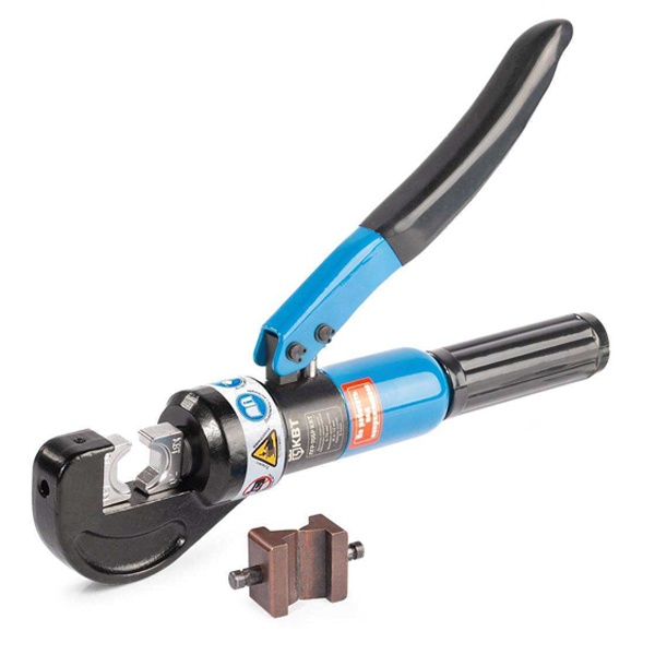 Пресс гидравлический КВТ ручной ПГР-70БР для опрессовки наконечников до 70 мм2, резки болтов, прутка