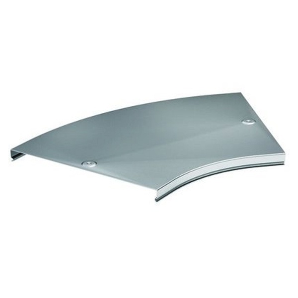 Крышка DKC CPO 45 на угол горизонтальный 45 градусов основание 100 мм с комплектом крепежа и пластин