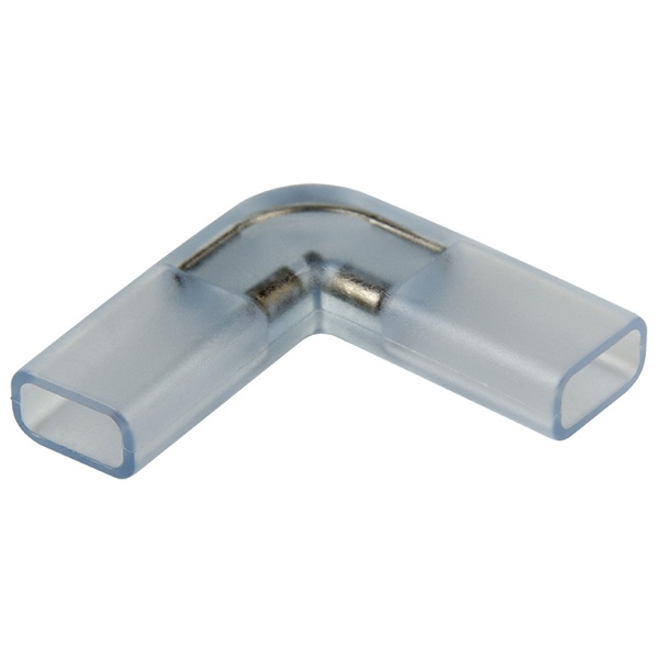 Муфта L-соединительная для светодиодной ленты 220В 6,5х17мм