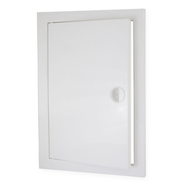 Люк ревизионный пластиковый с ручкой TDM 200х300 мм белый