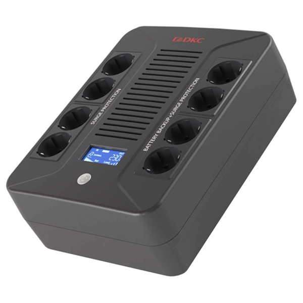 ИБП ДКС Info PDU LCD линейно-интерактивный 800ВА/480Вт 8Ач Schuko 8шт
