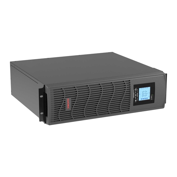 ИБП ДКС Info Rackmount Pro LCD линейно-интерактивный 1000ВА/800Вт 2х8Ач IEC C13 6шт USB RJ45 2U