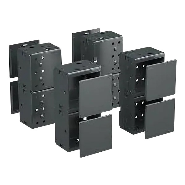 Комплект угловых элементов цоколя DKC для шкафов RAM block 200мм с пластиковыми заглушками 4шт