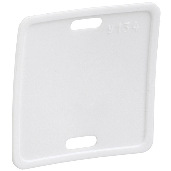 Бирка У-134МГ Fortisflex кабельная маркировочная квадратная 55х55 мм бежевый [упаковка100шт]