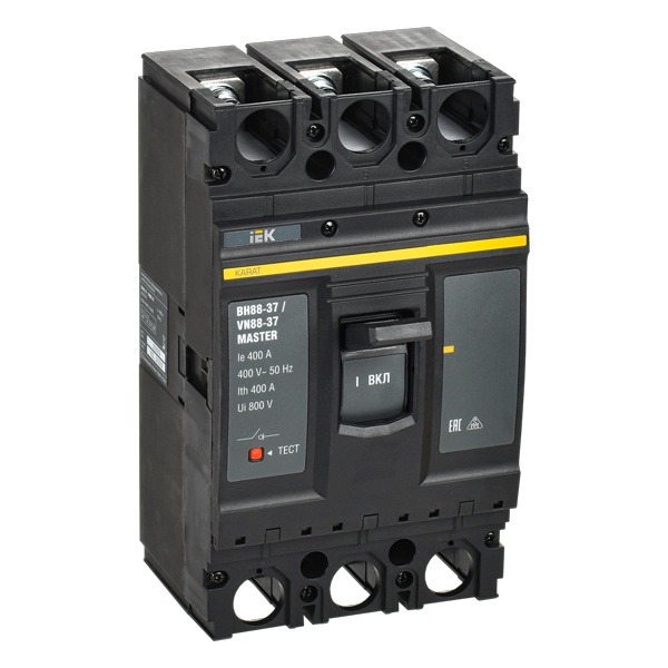 Выключатель-разъединитель в литом корпусе ИЭК KARAT MASTER ВН88-37 3П 400А