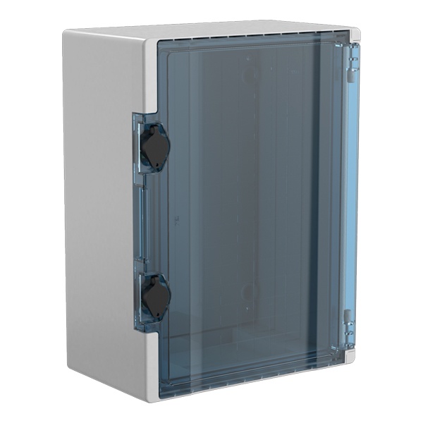 Корпус пластиковый ИЭК Tetra ЩМПп 400х300х170мм прозрачная дверь УХЛ1 IP66